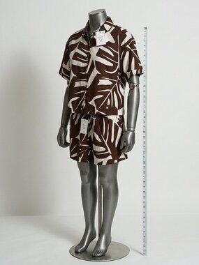 Club Z Collection Set Printed Shirts & shorts, Szie L